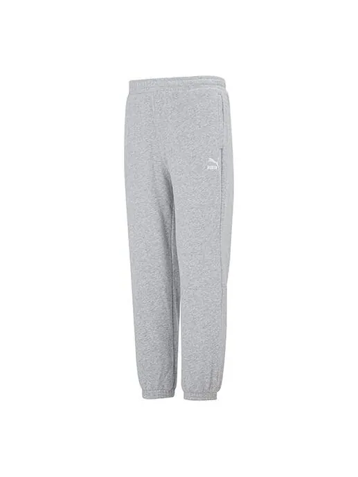 Брюки logo classics pants 'grey' Puma — 1