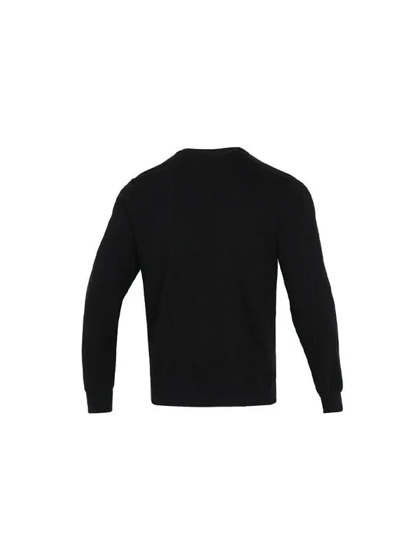 Толстовка PUMA Bronzing Logo Sports Round Neck Pullover Black — изображение 2 из 4, черный