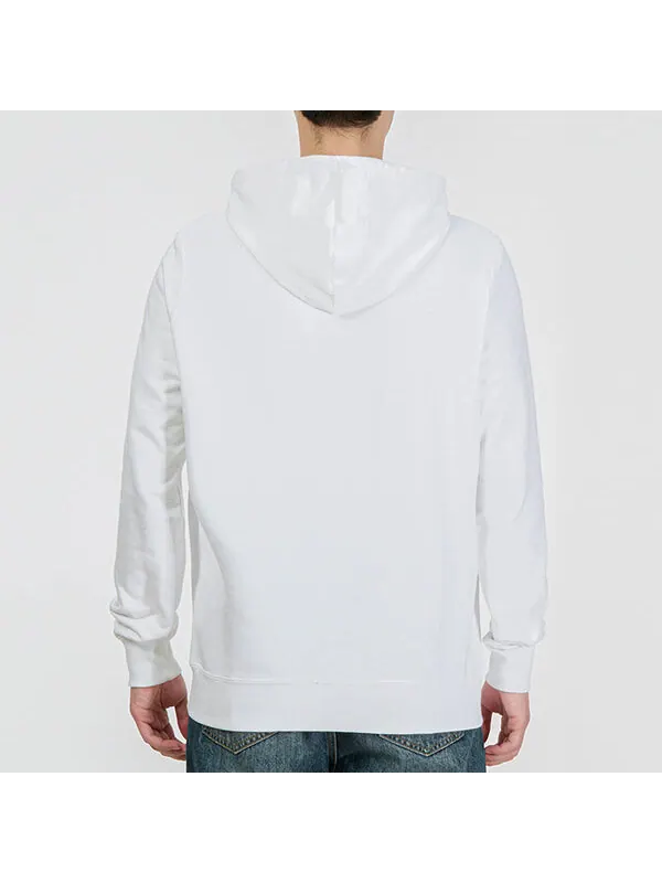 Толстовка PUMA Contrasting Colors Logo Printing Knit White — изображение 4 из 4, белый