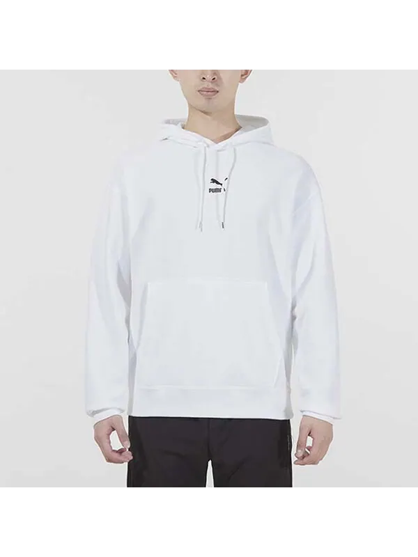 Толстовка logo printing loose white Puma — изображение 2 из 4, белый