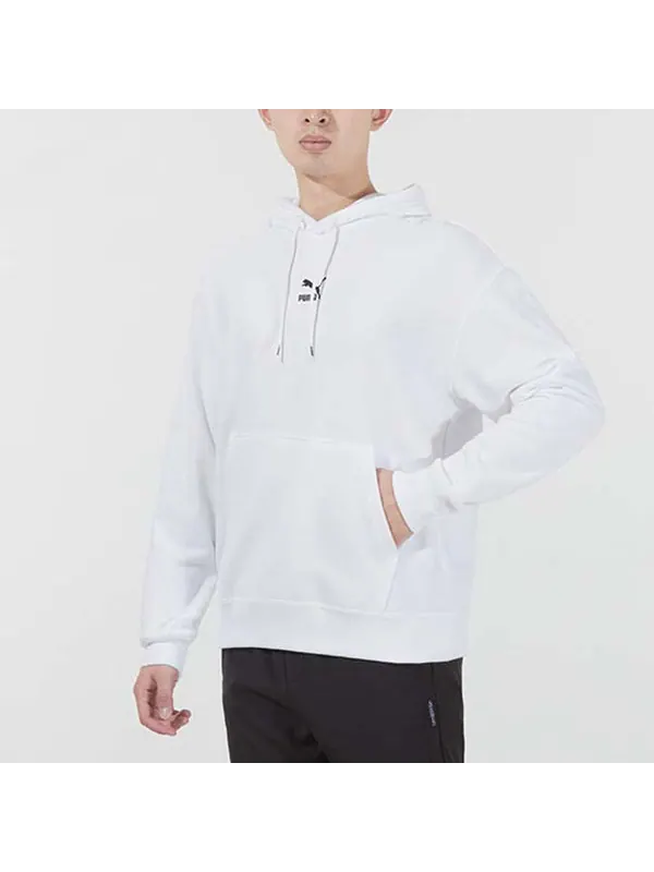 Толстовка logo printing loose white Puma — изображение 4 из 4, белый