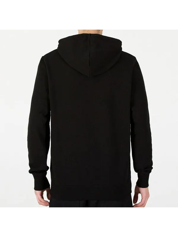 Толстовка classics metallic logo tr logo printing hooded sports black Puma — изображение 3 из 4, черный