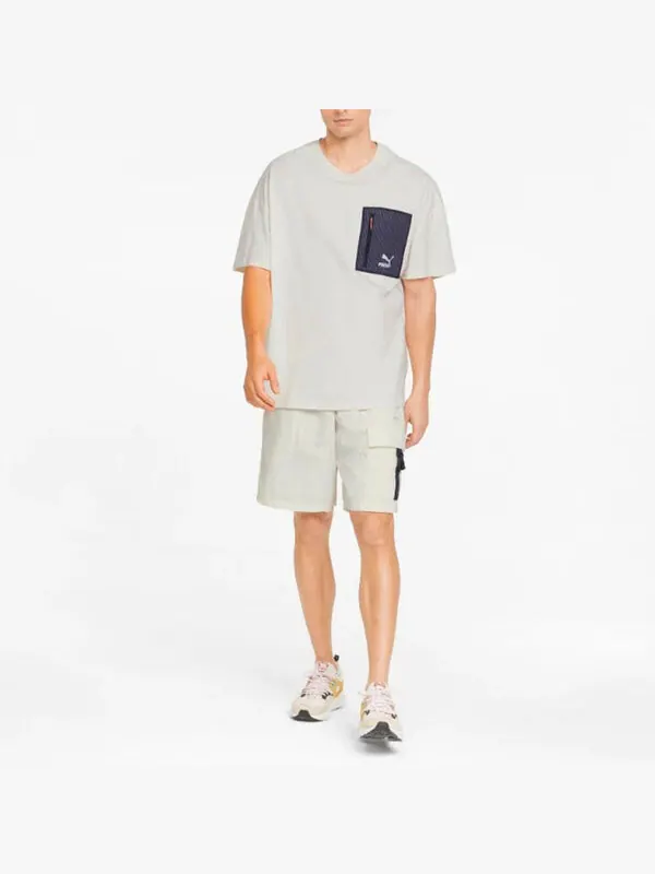 Шорты hill camp cargo shorts 'white' Puma — изображение 3 из 4, белый