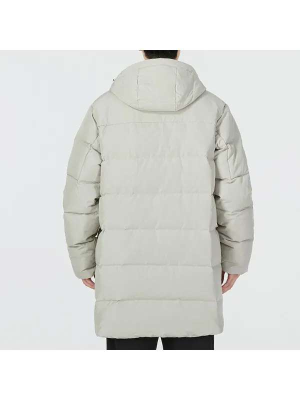 Куртка protective hooded down coat 'green' Puma — изображение 4 из 4, серый/зеленый