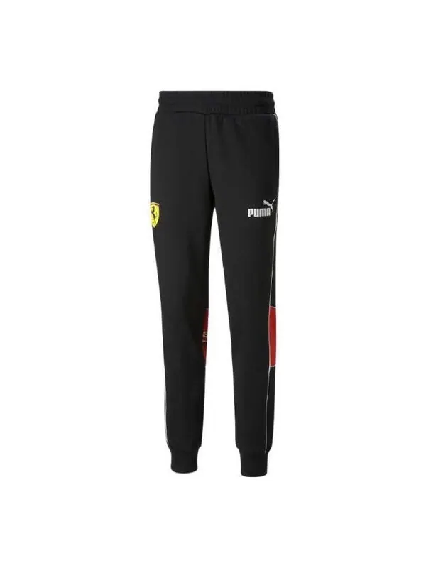 Брюки scuderia ferrari sds pants 'black' Puma — изображение 1 из 4, черный/красный