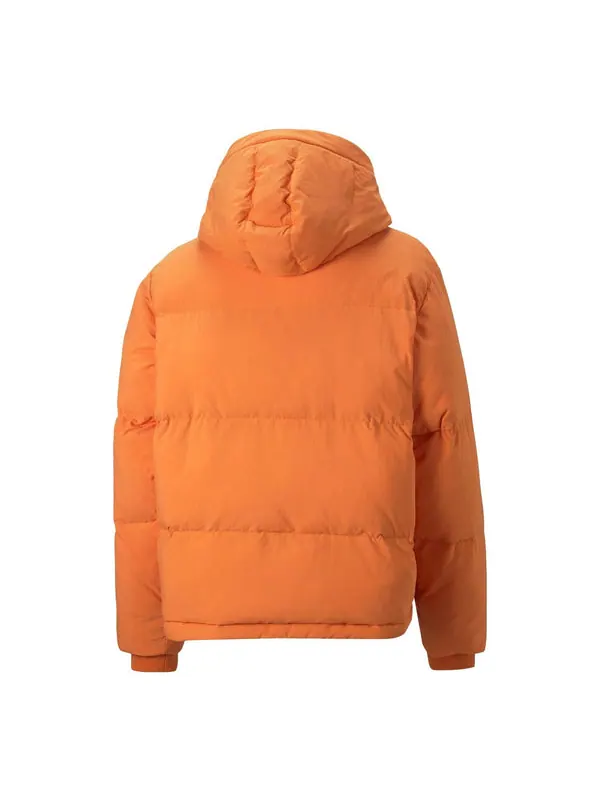 Куртка x ami puffer jacket 'orange' Puma — изображение 2 из 3, оранжевый