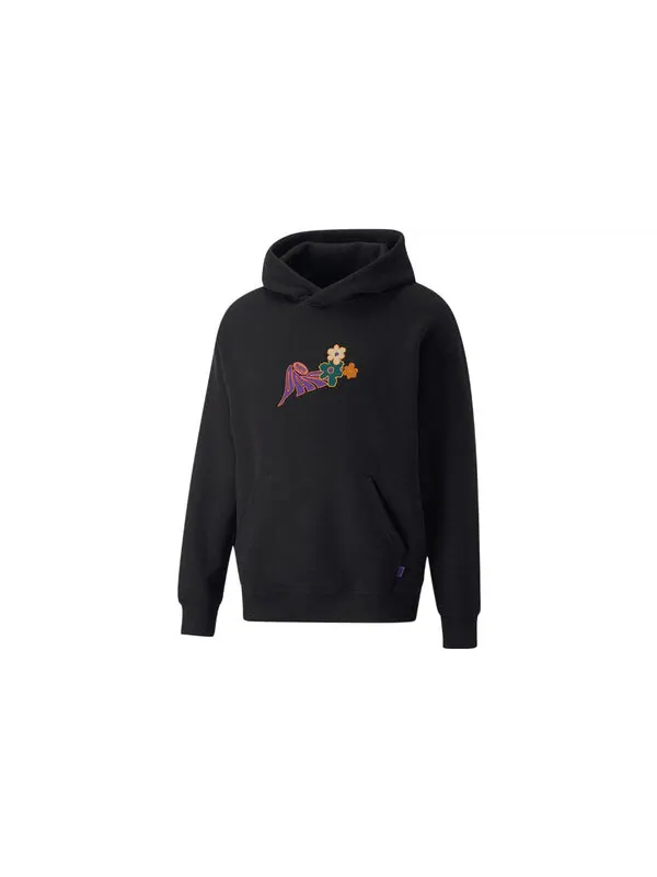 Толстовка p.a.m. hoodie 'black' Puma — изображение 2 из 4, черный