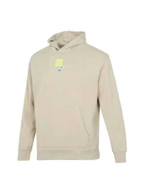 Толстовка oversize trend graphic logo hoodie 'beige' Puma — изображение 1 из 4, бежевый