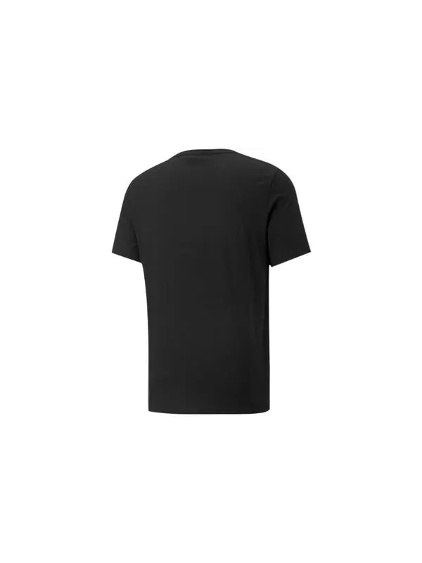 Футболка x coca cola graphic tee 'black' Puma — изображение 2 из 2, черный