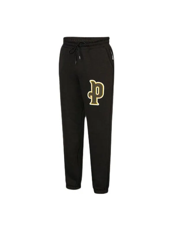 Брюки team sweatpants 'black' Puma — изображение 1 из 2, черный