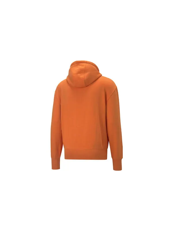 Толстовка x ami hoodie 'orange' Puma — изображение 2 из 4, оранжевый