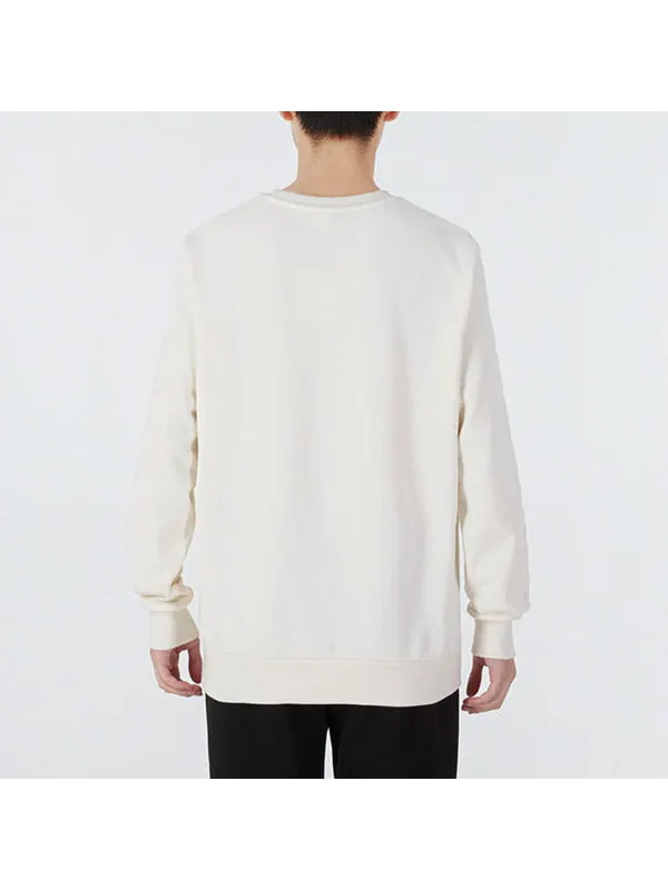 Толстовка logo pattern printing sports round neck pullover white Puma — изображение 4 из 4, белый