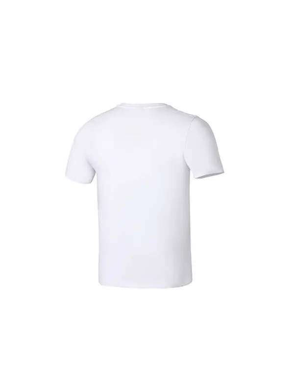 Футболка classics logo metallic tee 'white' Puma — изображение 2 из 4, белый