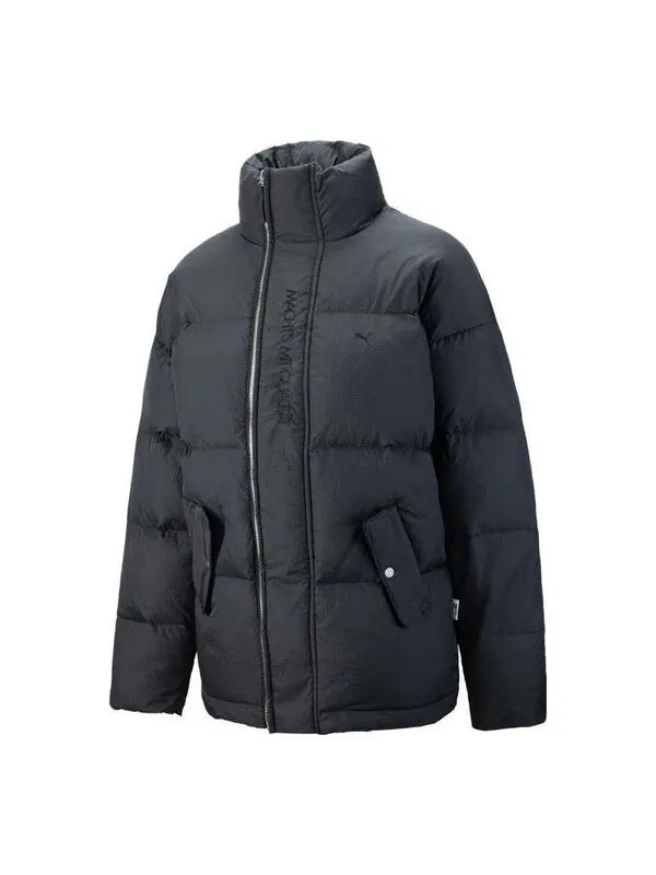 Куртка mmq down puffer jacket 'black' Puma — изображение 1 из 2, черный