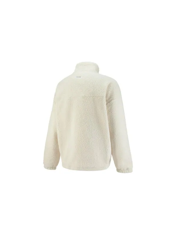 Куртка mmq sherpa fleece jacket 'white' Puma — изображение 2 из 2, белый