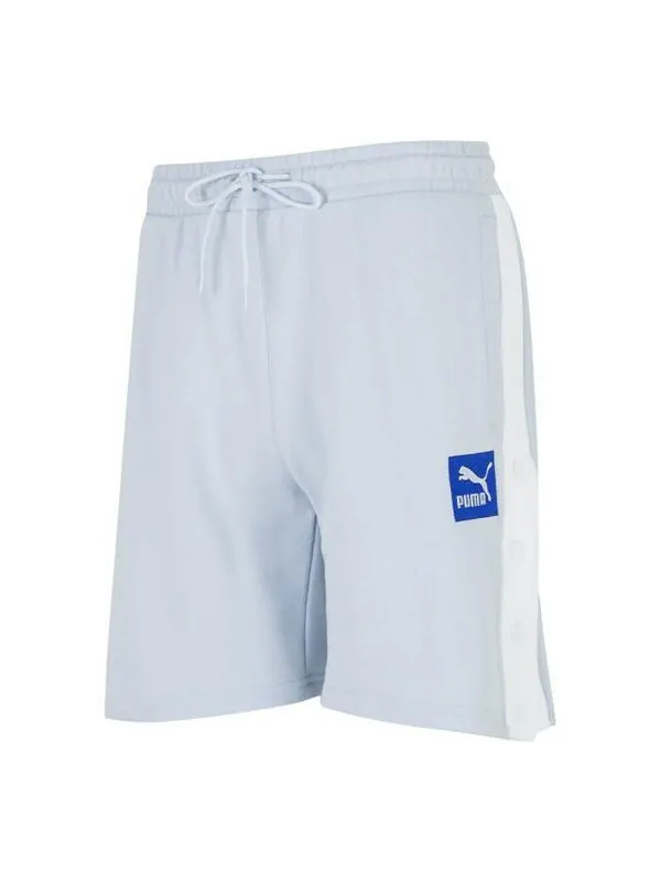 Шорты emb logo shorts 'blue' Puma — изображение 1 из 4, синий