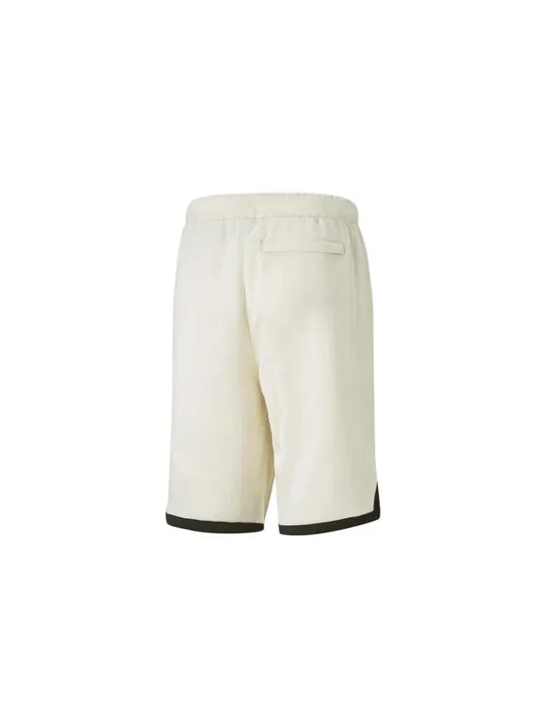Шорты 8 pt logo team shorts 'white' Puma — изображение 2 из 4, белый