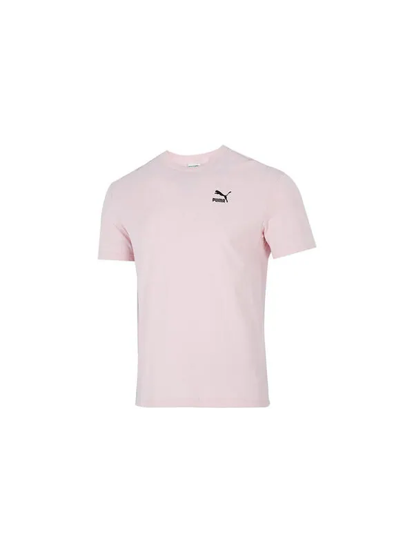 Футболка hc relaxed tee 'pink' Puma — изображение 2 из 4, розовый