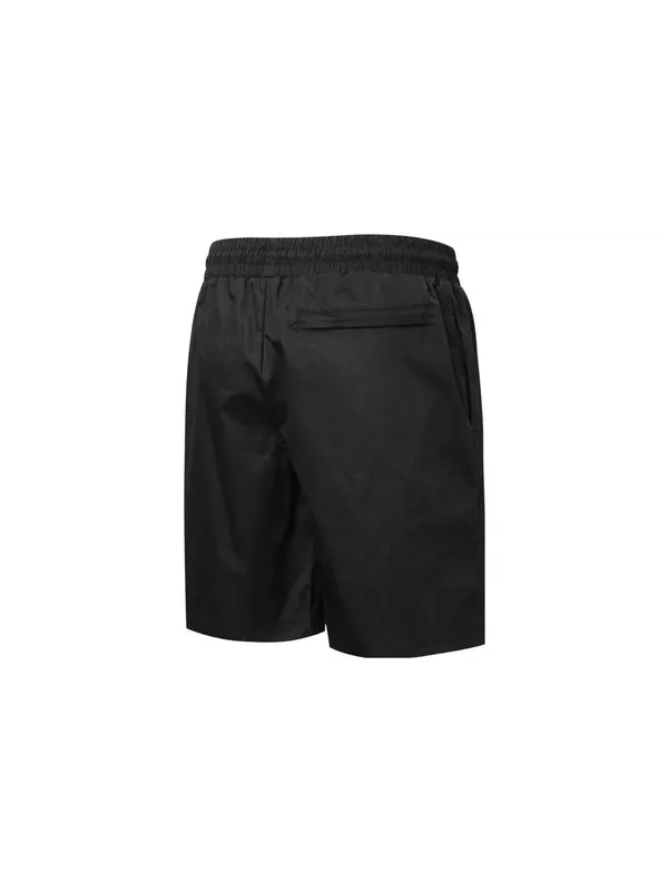 Шорты hc twill short 'black' Puma — изображение 2 из 4, черный/белый