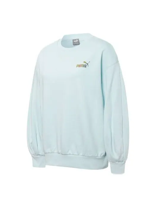 Свитер skb logo printing round-neck sweatshirtblue Puma — изображение 1 из 2, синий