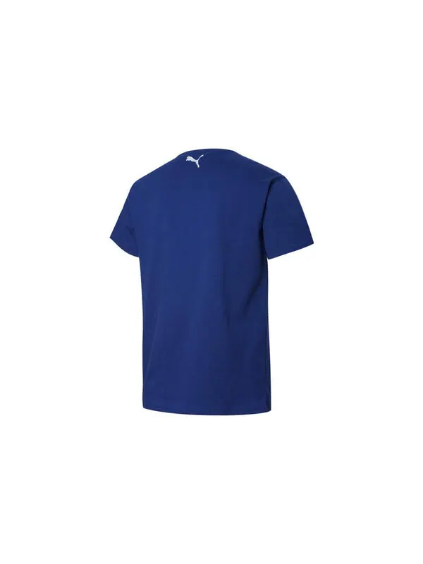 Футболка x lamelo rare basketball tee 'blue' Puma — изображение 2 из 2, синий/белый