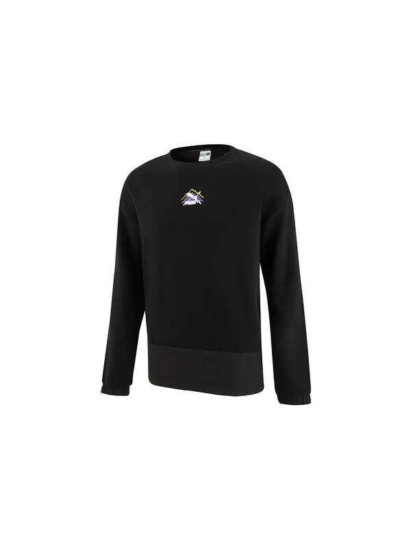 Свитер camping sportswear mountain long sleeve tee 'black' Puma — изображение 2 из 2