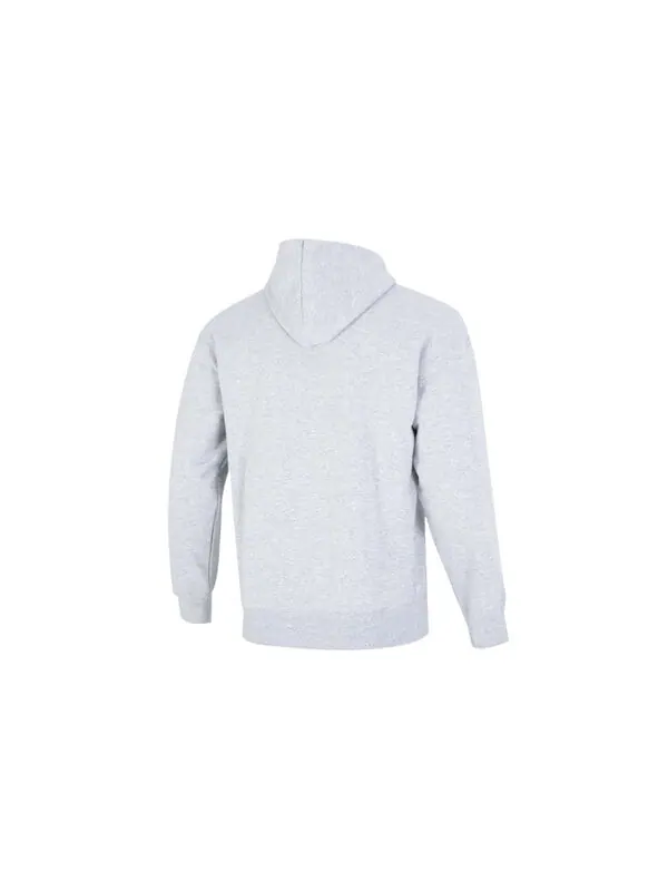 Толстовка colorblock fandom logo hoodie 'grey' Puma — изображение 2 из 4, серый/белый/синий