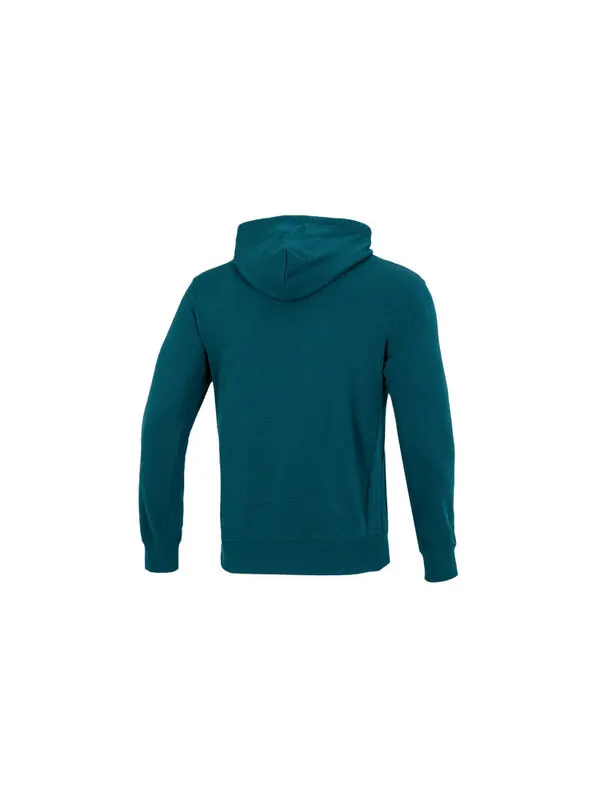 Толстовка classics small logo training hoodie 'green' Puma — изображение 2 из 4, зеленый/белый