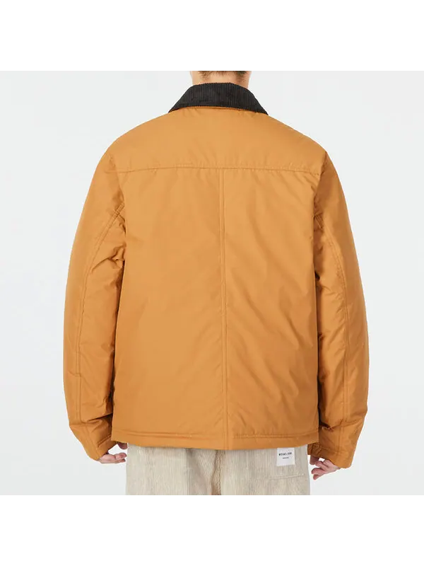 Куртка downtown padded jacket 'brown' Puma — изображение 4 из 4, коричневый/черный