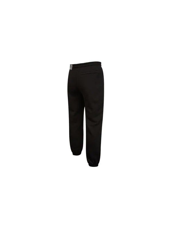 Брюки classics small logo sweatpants 'black' Puma — изображение 2 из 4, черный
