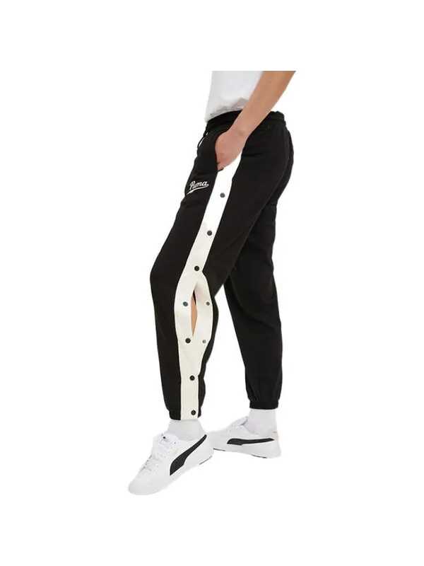 Брюки downtown pants 'black' Puma — изображение 4 из 4, черный/белый