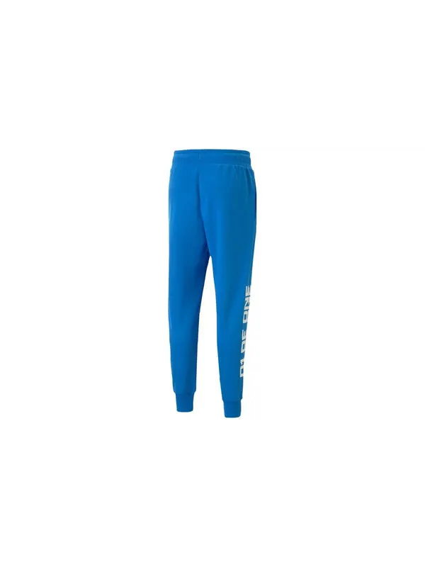 Брюки melo one of one basketball pants 'blue' Puma — изображение 2 из 2, синий/белый