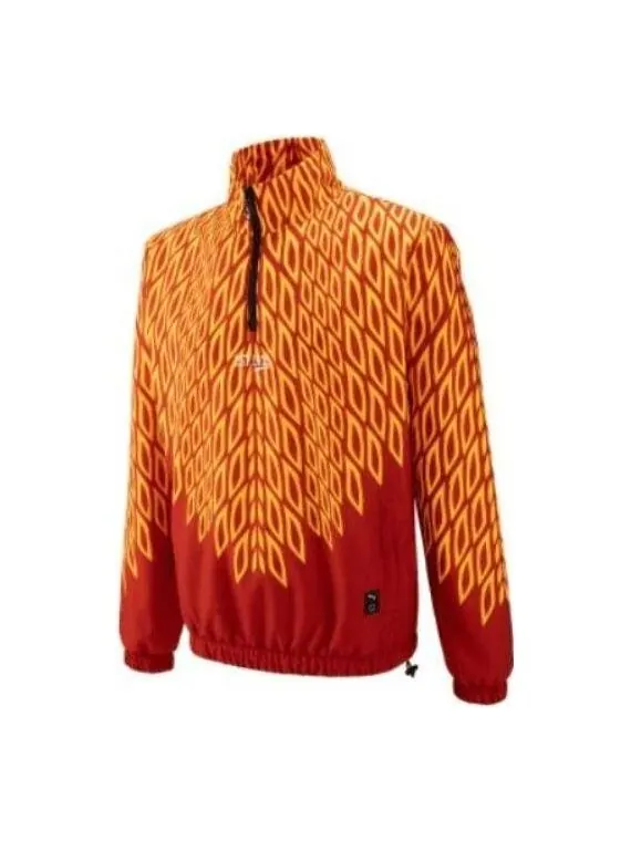 Куртка mb.02 jacket 'red' Puma — изображение 1 из 1, красный/желтый