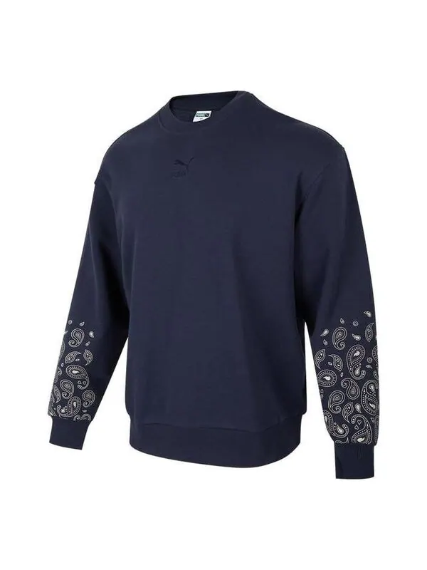 Свитер paisley graphic crew 'blue' Puma