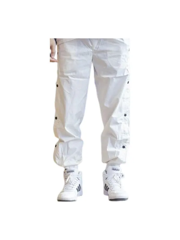 Брюки paisley woven pants 'white' Puma — изображение 1 из 3, белый/черный