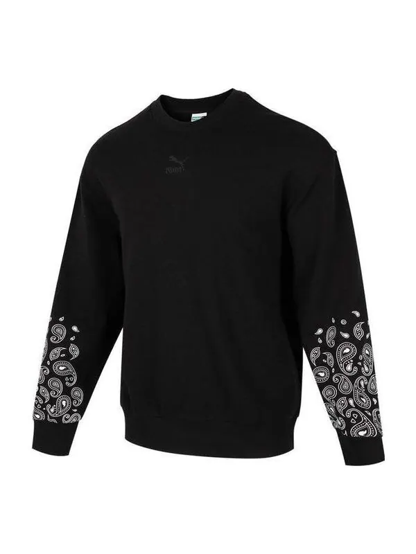 Свитер paisley graphic crew 'black' Puma