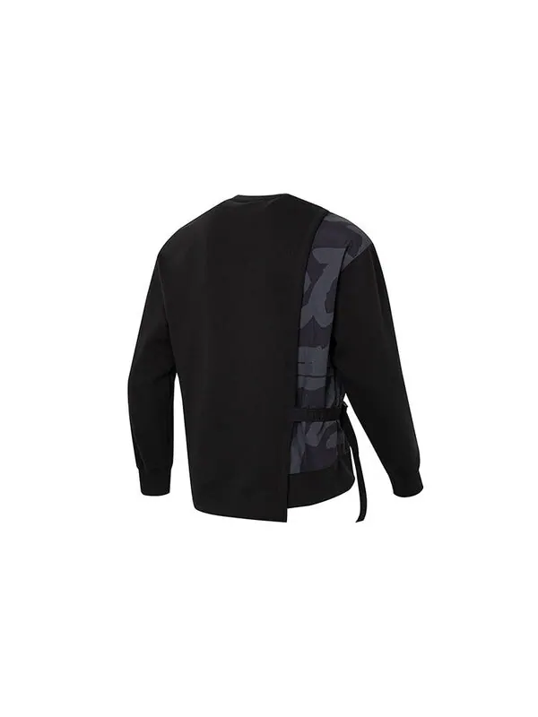 Свитер cny bz zaozhi crewneck sweatshirt 'black' Puma — изображение 2 из 2, черный/серый