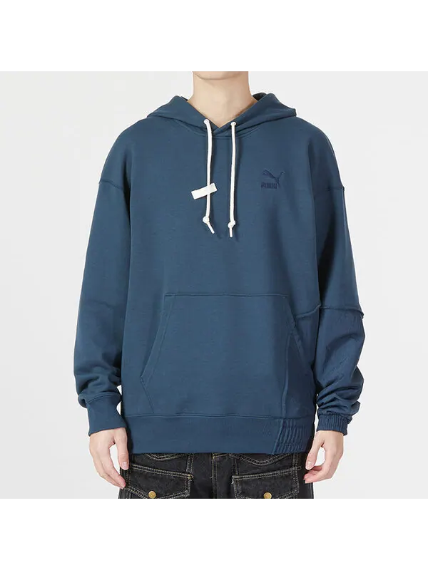 Толстовка cny bz zaozhi hoodie 'blue' Puma — изображение 3 из 4, синий/белый