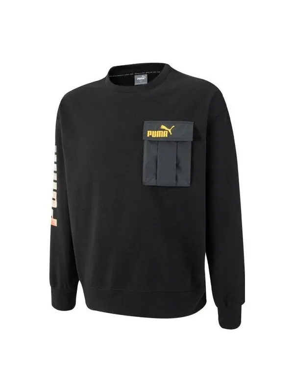 Свитер modulerwear crew neck 'black' Puma