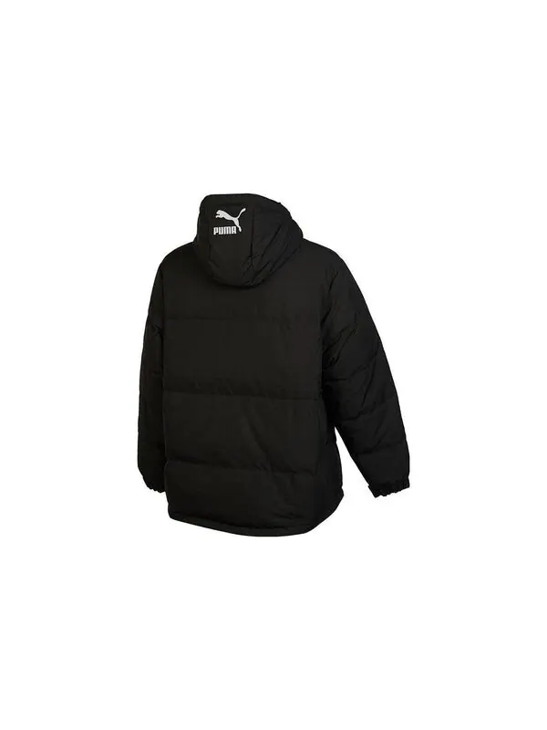 Куртка down block pack 'black' Puma — изображение 2 из 2, черный/белый