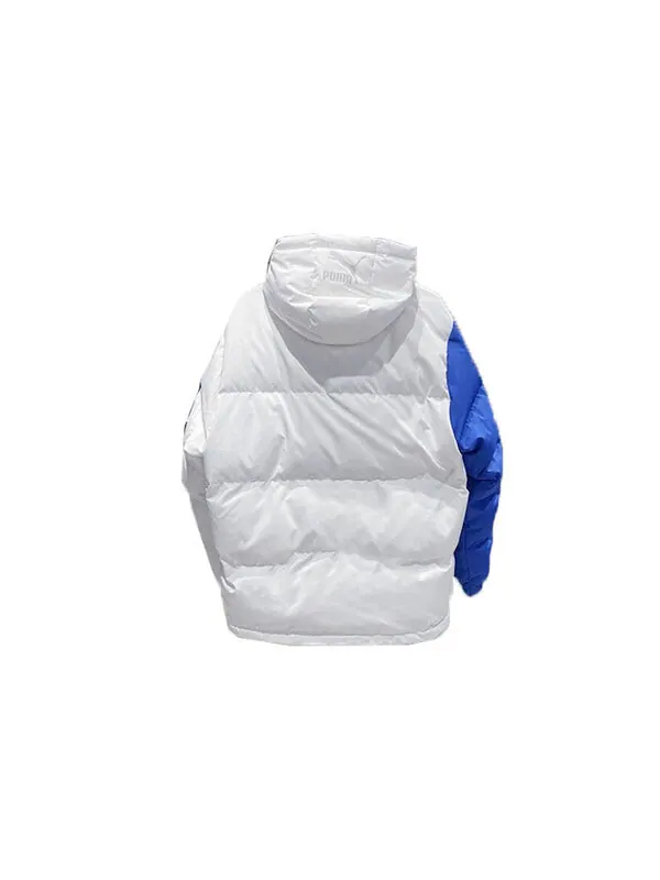 Куртка down block pack 'white' Puma — изображение 2 из 2, белый/синий