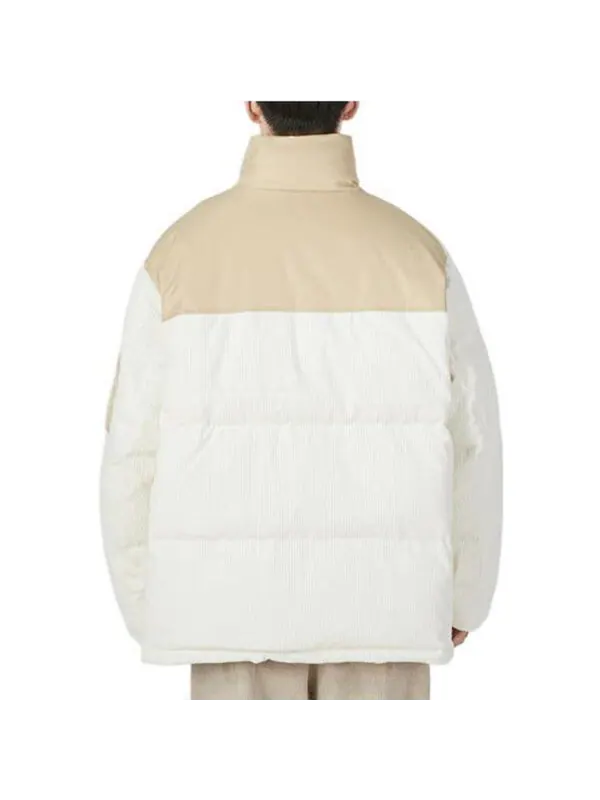 Куртка core down jacket 'beige' Puma — изображение 4 из 4, белый/бежевый