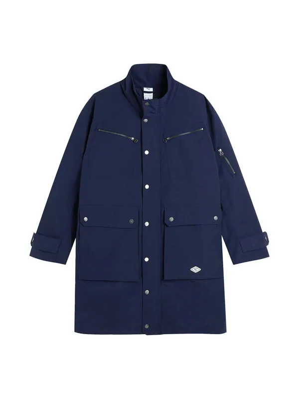 Куртка x nanamica woven jacket 'navy' Puma — изображение 1 из 1, темно-синий