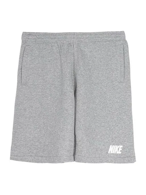 Шорты logo athleisure casual sports shorts gray Nike — изображение 1 из 4, серый