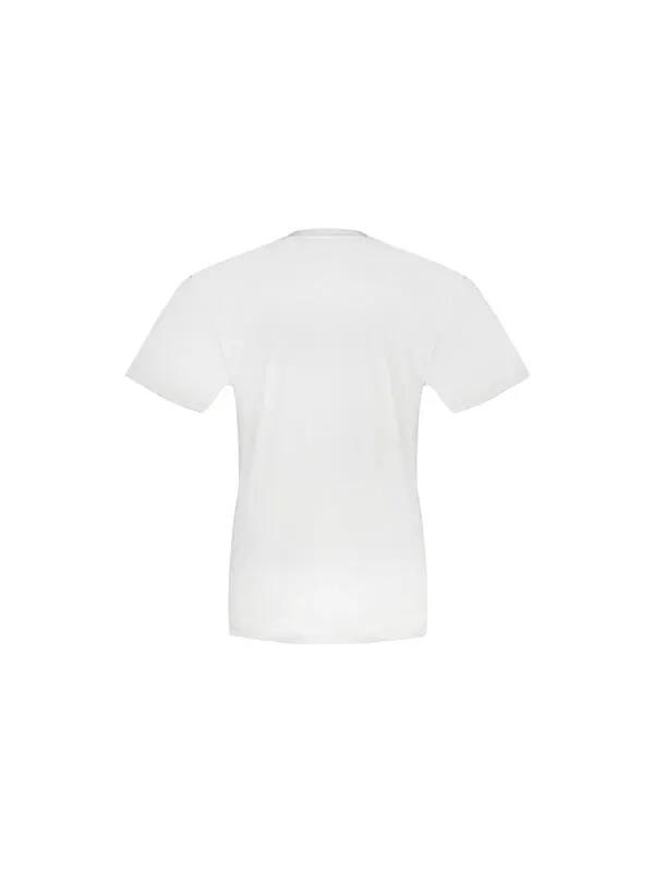 Футболка GUCCI Love Parade print Tee 'White' — изображение 2 из 3, белый/розовый