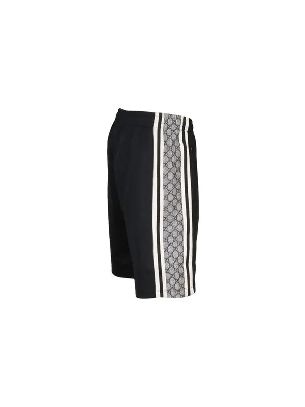 Шорты Gucci GG Supreme Track Shorts — изображение 3 из 4, черный