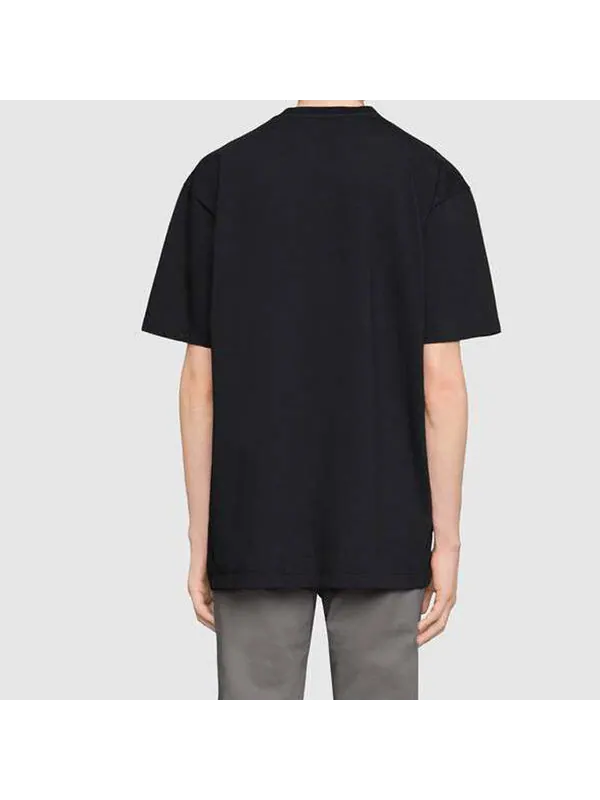 Футболка Gucci Blade Printing Short Sleeve — изображение 3 из 4, черный