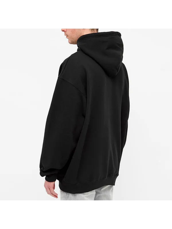 Толстовка multi-color logo classic black Balenciaga — изображение 4 из 4, черный