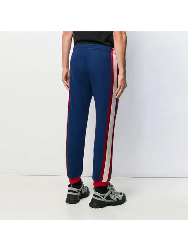 Брюки Gucci Star Sweatpants — изображение 4 из 4, синий