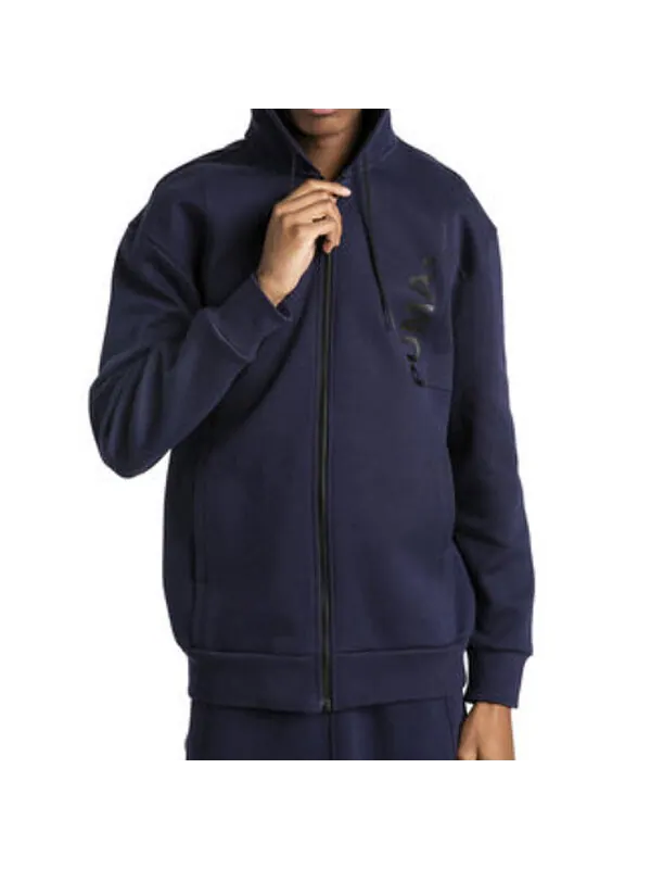 Куртка alphabet logo hooded jacket blue Puma — изображение 4 из 4, синий